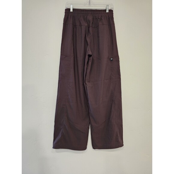 Prana Women's Elastic Waist Wide Leg Expresso Pants Size Small - Picture 3 of 9